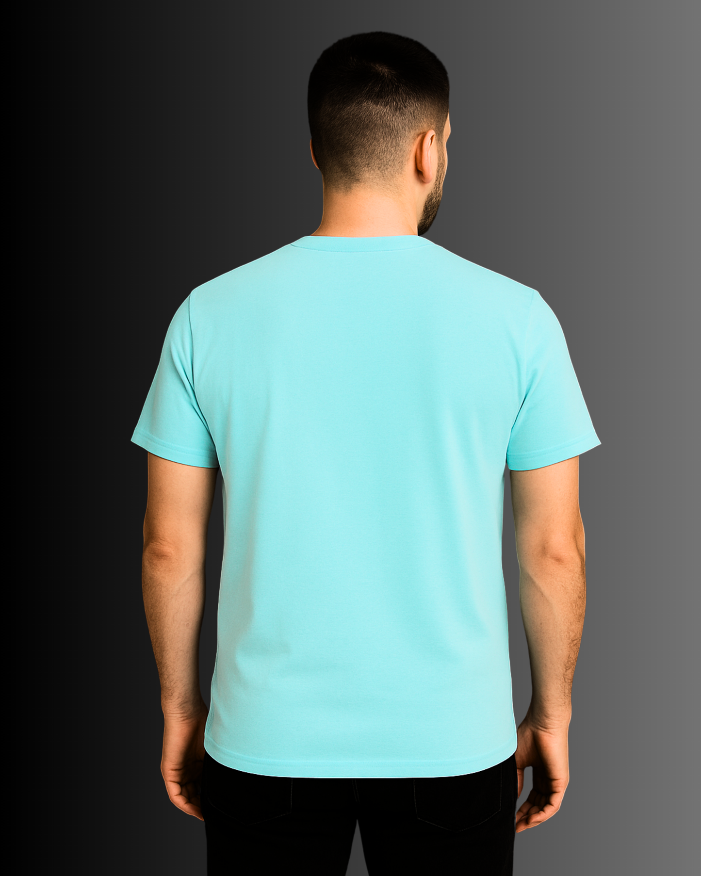 Men's Sky Blue Deep in Ocean T-Shirt