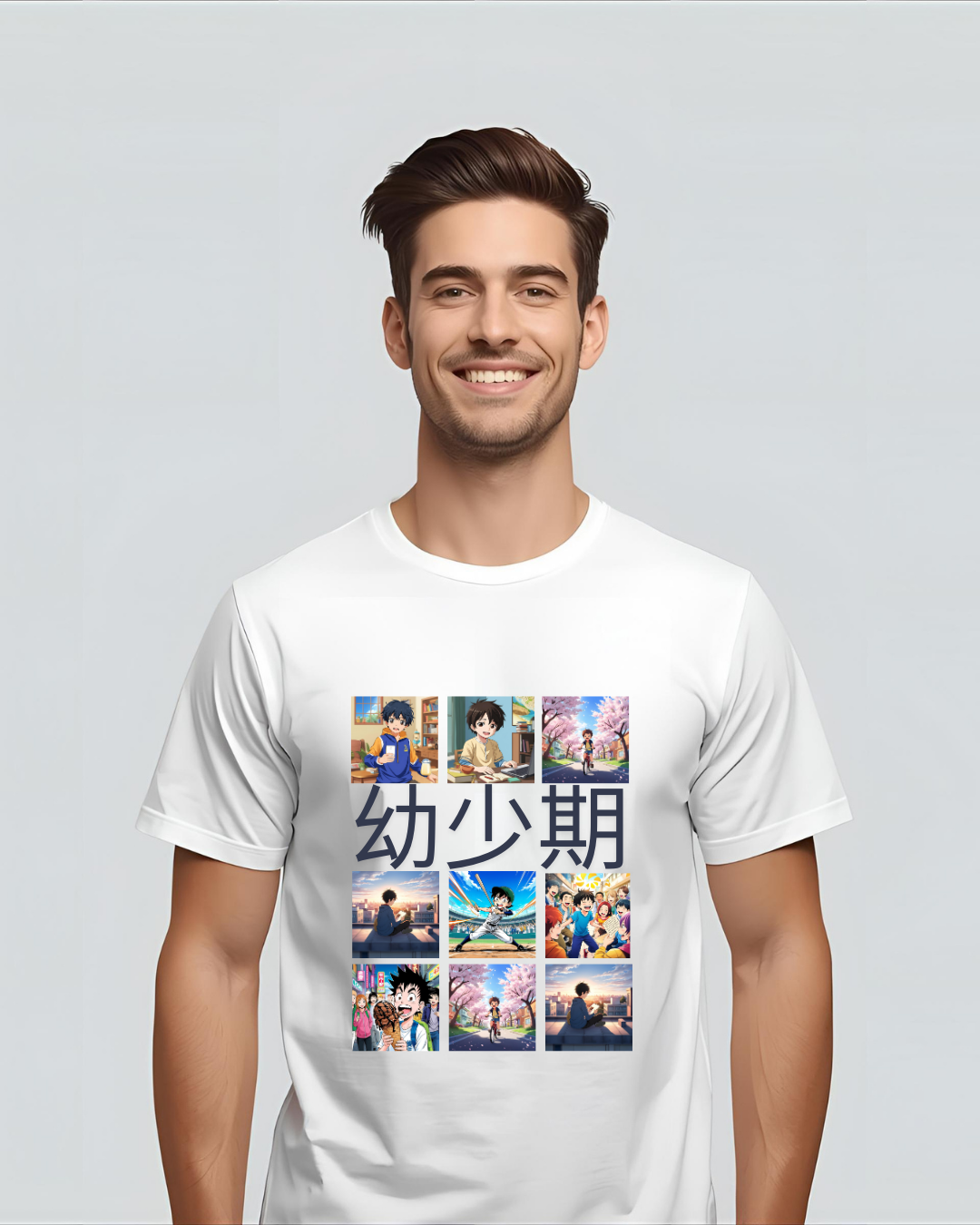 Men's Tokyo Vibes – Japanese Life Matrix T-Shirt