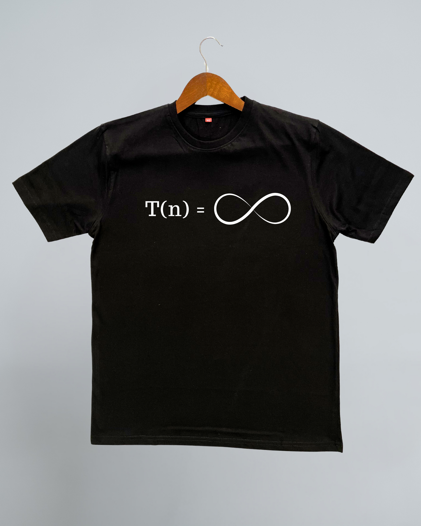 Men's Tech Algorithm Tee – Infinite Growth, Infinite Mind