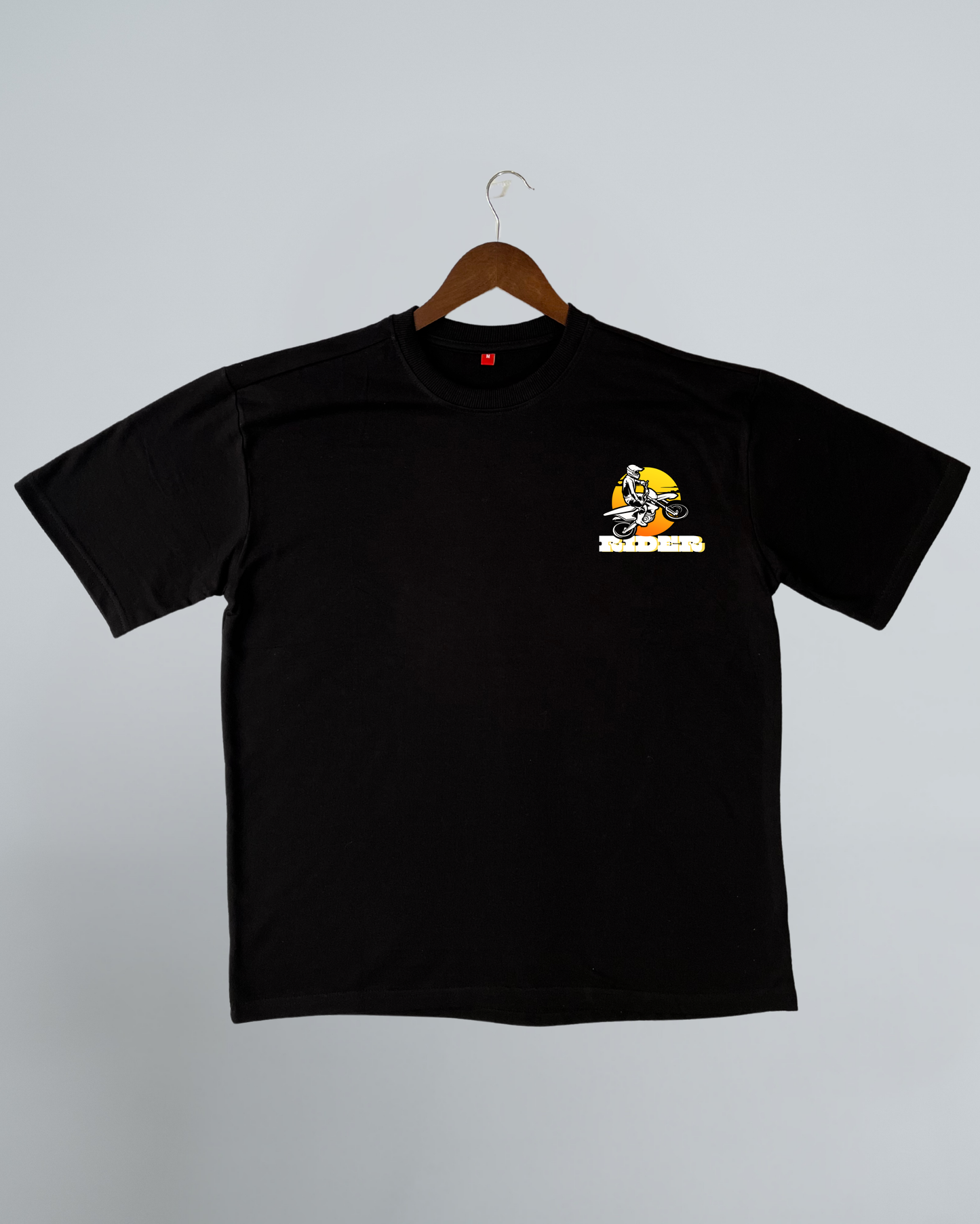 Men’s "Urban Rider" Bike Graphic Oversized T-Shirt – Streetwear for the Bold