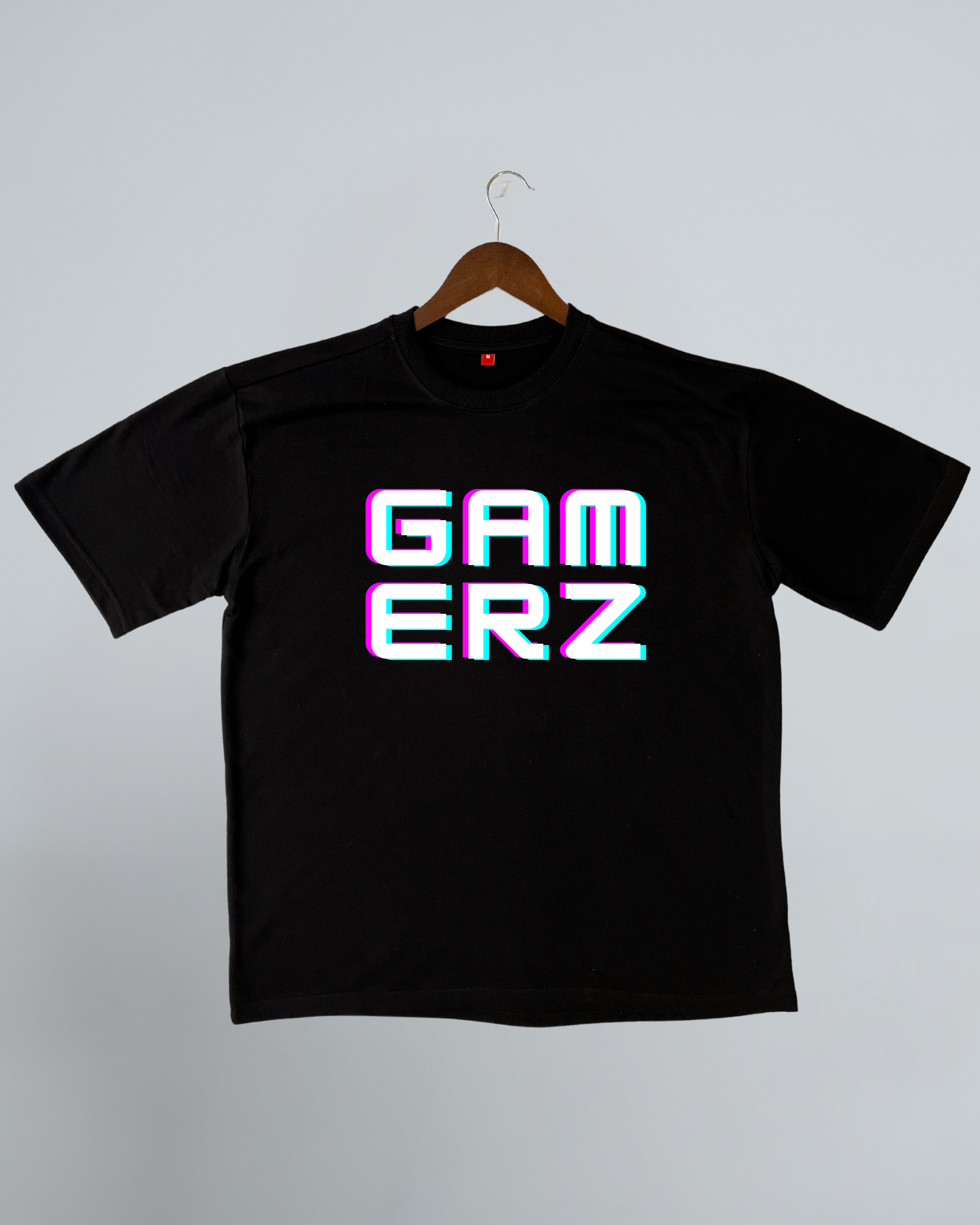 Men’s "Gamerz" Graphic Oversized T-Shirt – Level Up Your Style