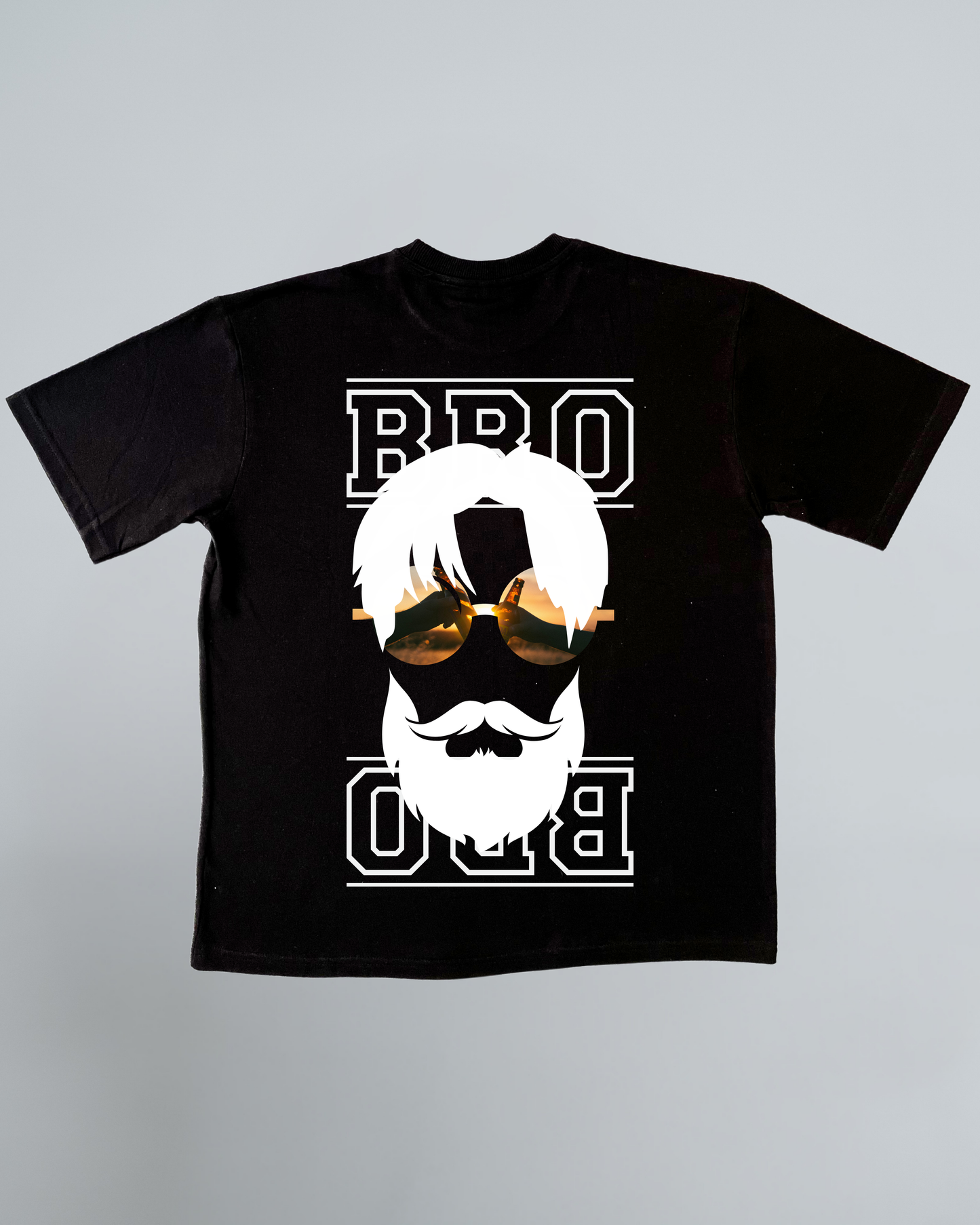 Men’s "Bro" Oversized T-Shirt – Laid-Back Chill Vibes