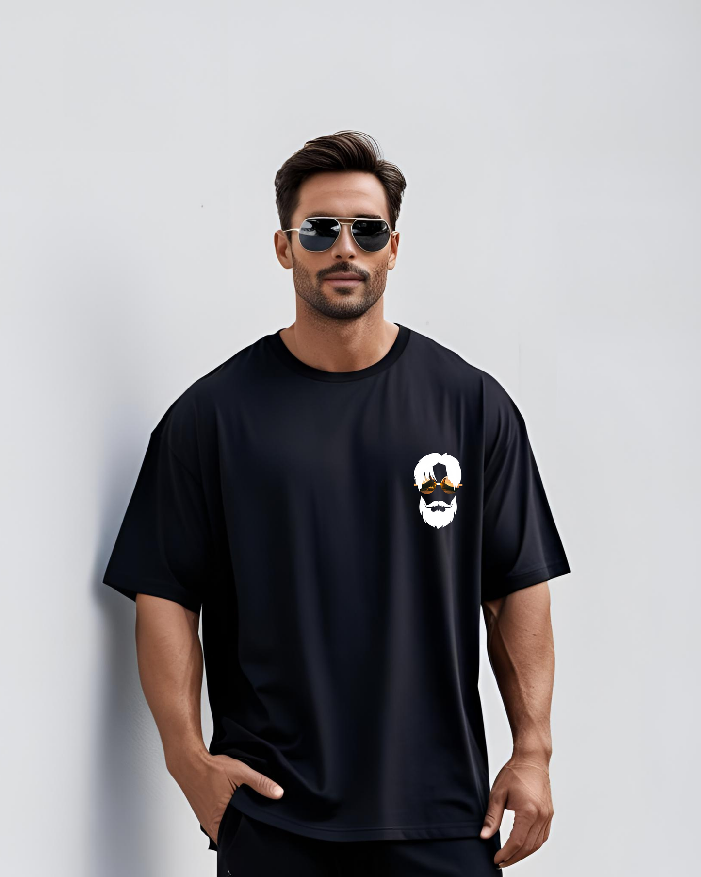 Men’s "Bro" Oversized T-Shirt – Laid-Back Chill Vibes