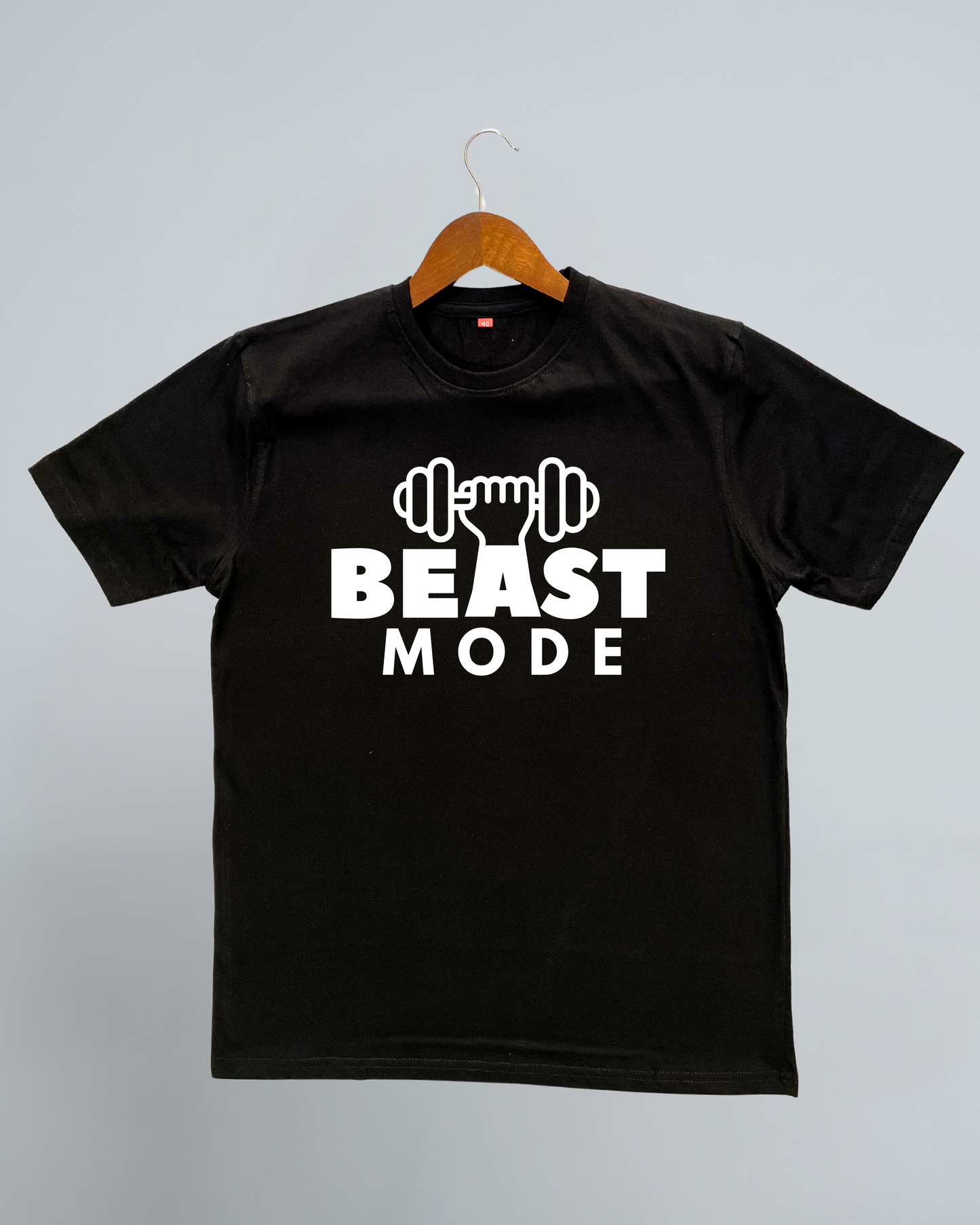 Men’s "Beast Mode" Gym T-Shirt – Lift Heavy, Live Strong