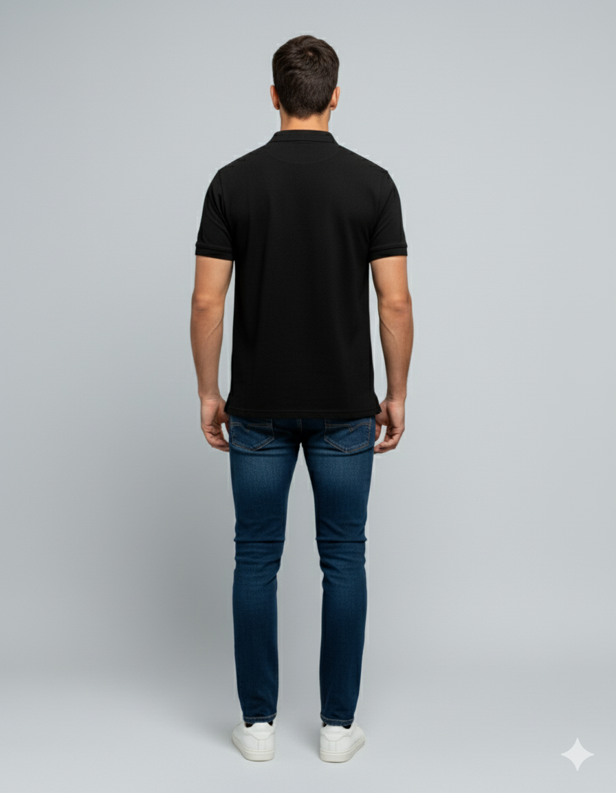 Men’s Classic Fit Cotton Polo T-Shirt – Soft, Breathable & Stylish