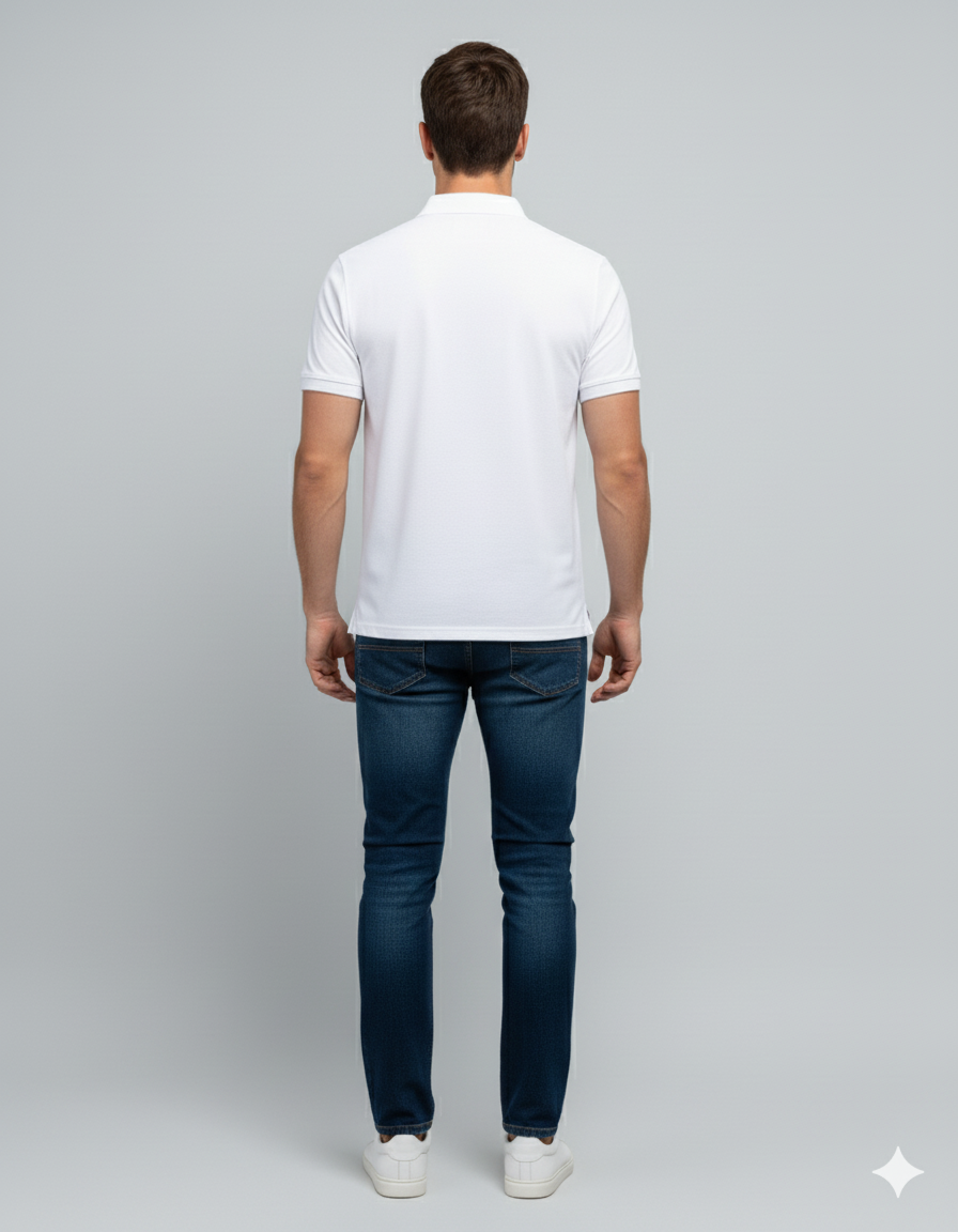 Men’s Classic Fit Cotton Polo T-Shirt – Soft, Breathable & Stylish