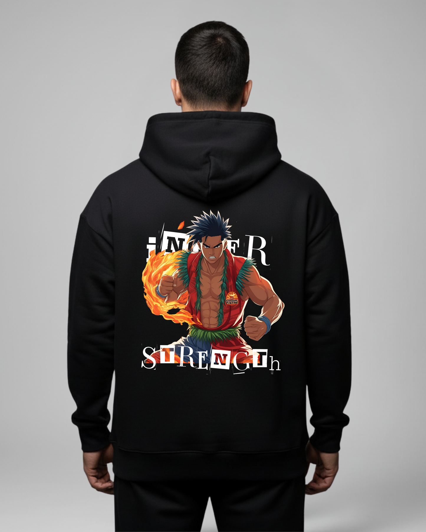 Empowerment Black Hoodie | Find Your Inner Strength Graphic Apparel