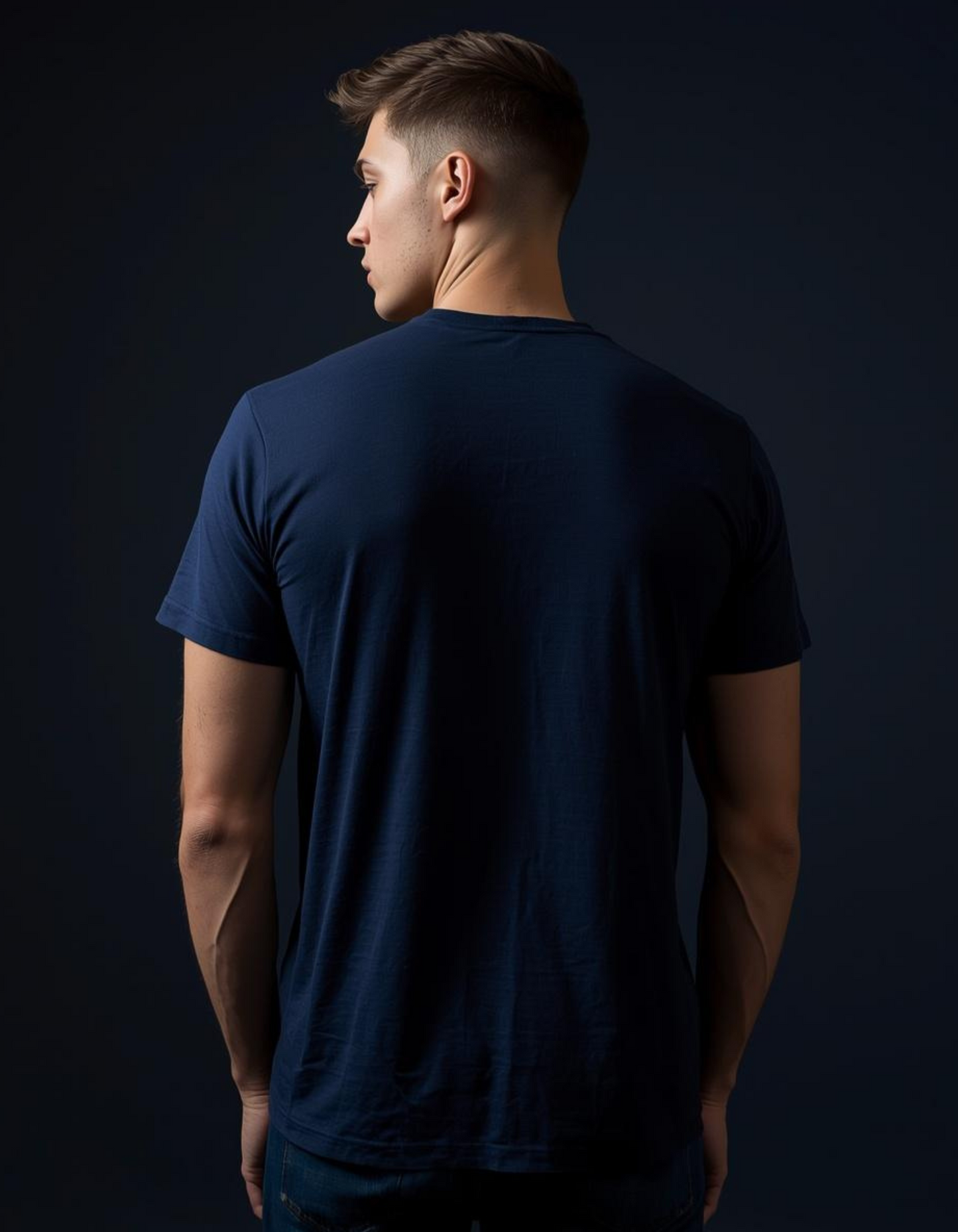 Another Dimension Graphic Loose Fit T-Shirt for Men | Premium Cotton Oversized Streetwear Tee | Minimal Geometric Print T-Shirt