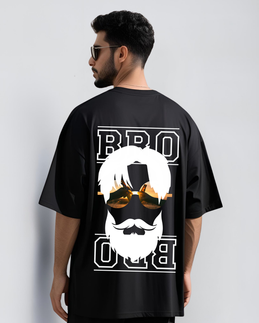 Men’s "Bro" Oversized T-Shirt – Laid-Back Chill Vibes