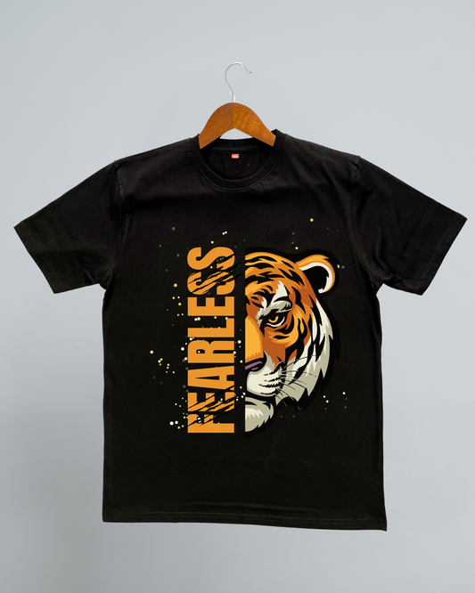 Men’s "Fearless" like a Tiger T-Shirt – Unleash the Power Within