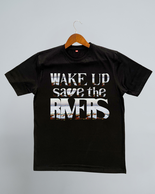 Men’s "Save the River" Eco T-Shirt – Wear the Change, Protect the Flow