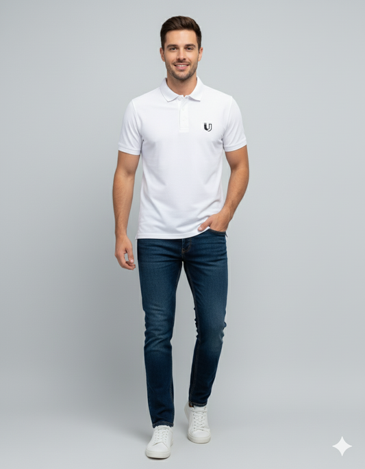 Men’s Classic Fit Cotton Polo T-Shirt – Soft, Breathable & Stylish