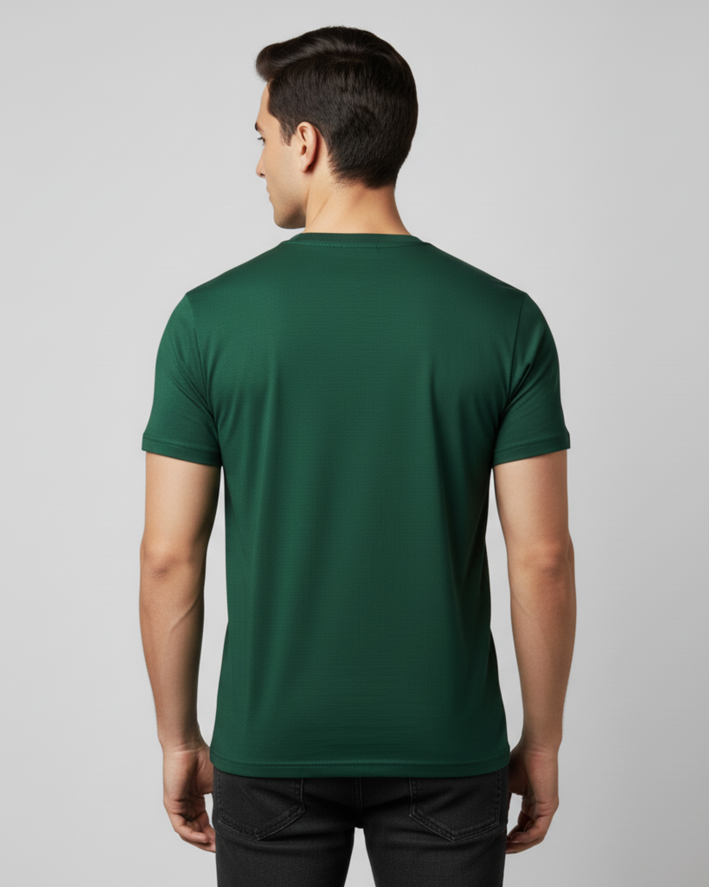 “This Hits Different” Graphic T-Shirt for Men – Premium Green Cotton Streetwear Tee | Bold Typography Casual Wear