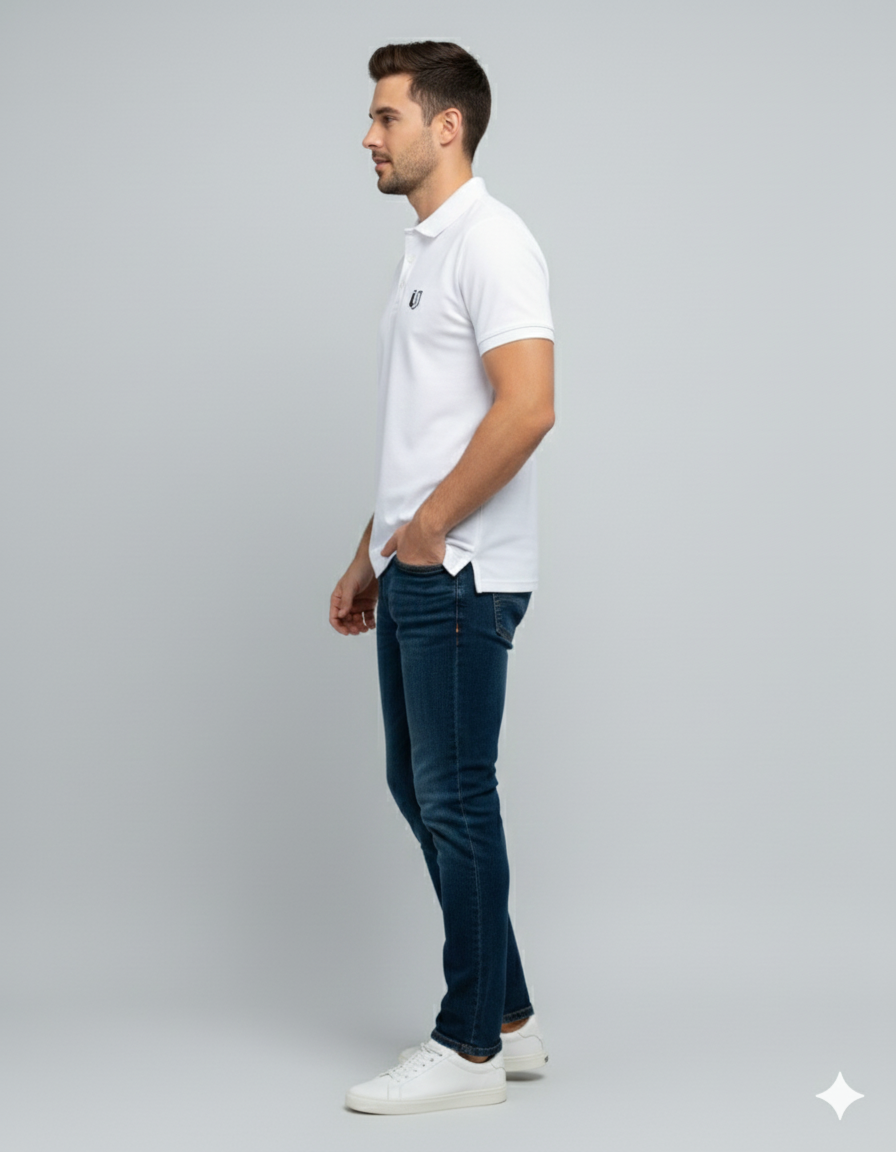 Men’s Classic Fit Cotton Polo T-Shirt – Soft, Breathable & Stylish