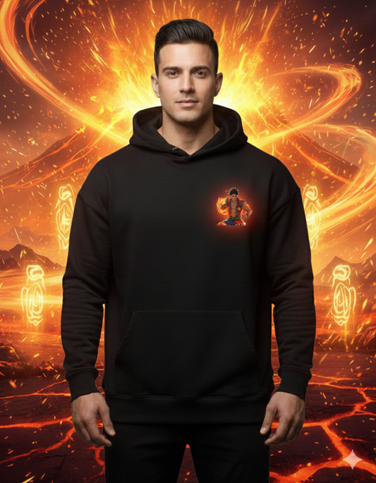 Empowerment Black Hoodie | Find Your Inner Strength Graphic Apparel